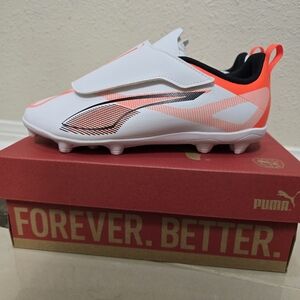Puma Ultra 5 Play Youth Laceless Soccer Cleats